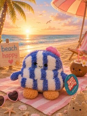 🏖️ Adorable 4.5 Cedrick the Lounge Chair BumBumz 🏖️